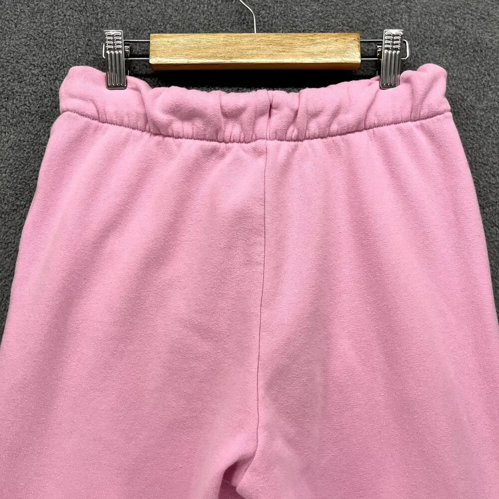 Gilly Hicks Sweatpants Womens XS Pink‎ Wide Leg High Rise Pull On Drawstrings - Picture 15 of 16